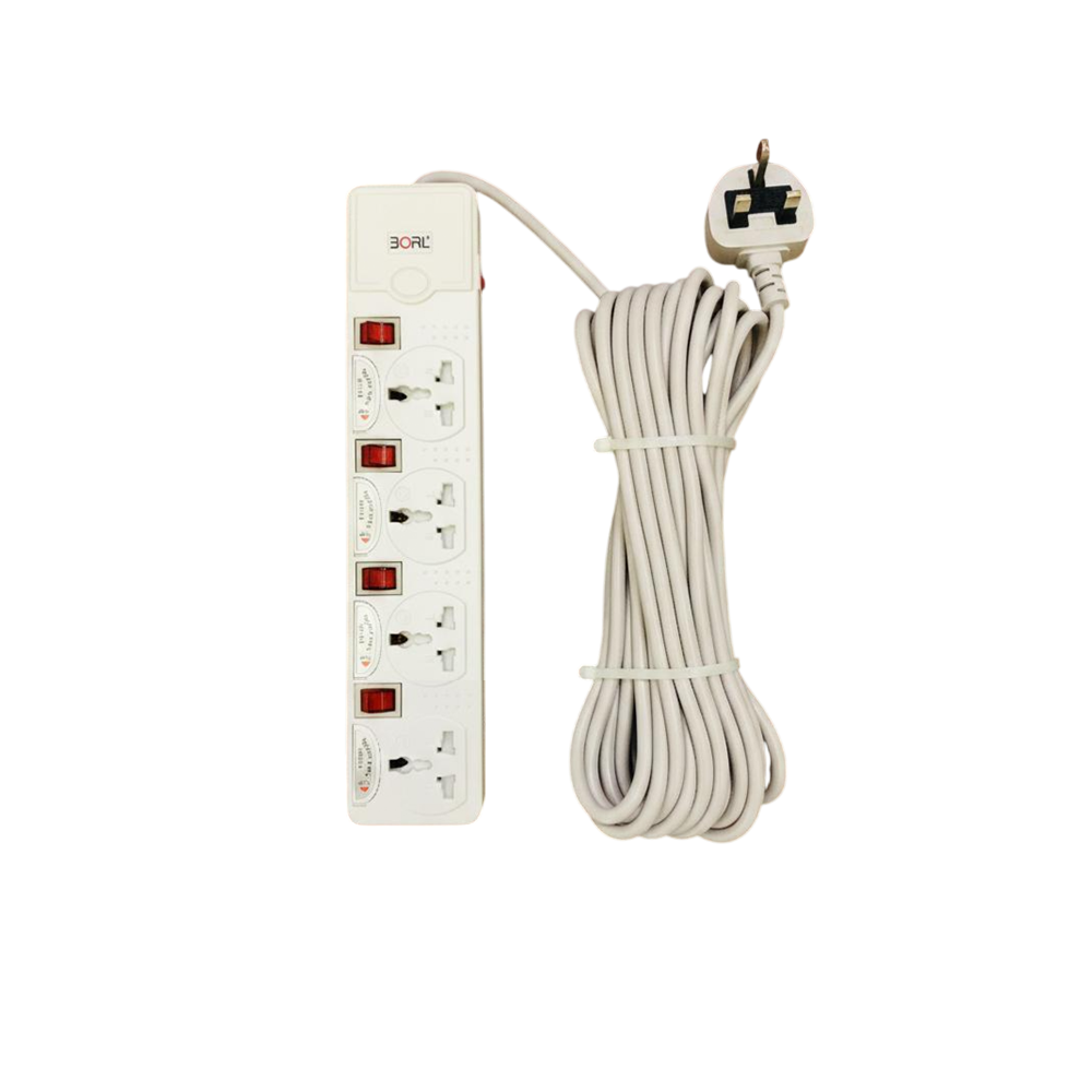 BORL Power Extension 4 Way – 3 Meter