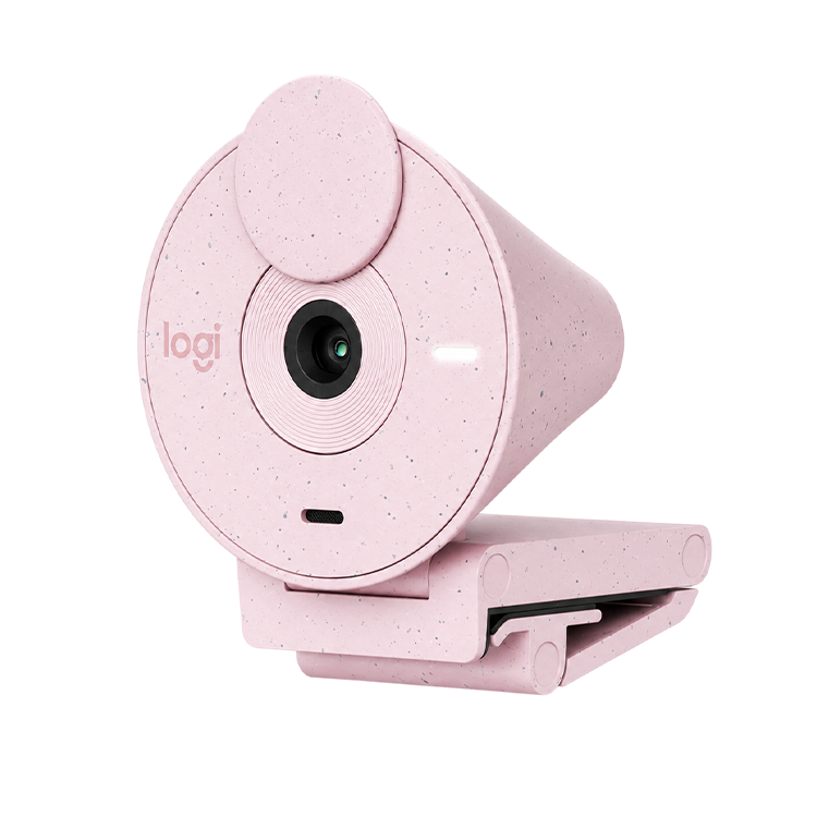 Logitech Brio 300 Full HD 1080p Webcam – Rose