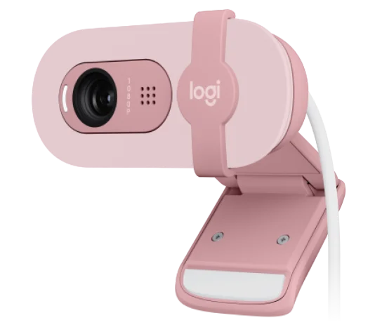 Logitech Brio 100 Full HD 1080p Webcam – Professional Video Conferencing Camera