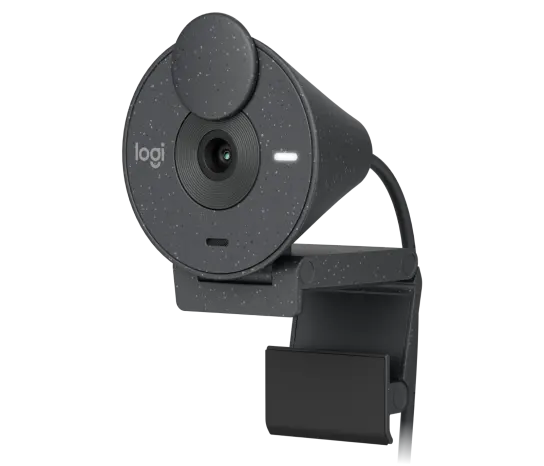 Logitech Brio 300 Full HD 1080p Webcam – Professional Video Conferencing Camera