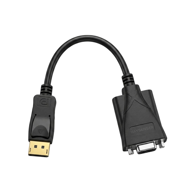 Haysenser Active DisplayPort to VGA Adapter – DP to VGA Converter