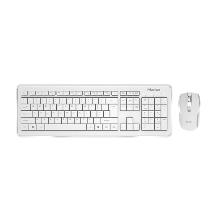 MEETION MT-C4120 2.4G WIRELESS KEYBOARD & MOUSE WHITE