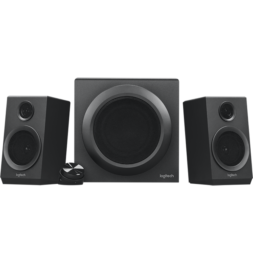Logitech Z333 Speaker System with Subwoofer – 2.1 Wired Multimedia Speakers