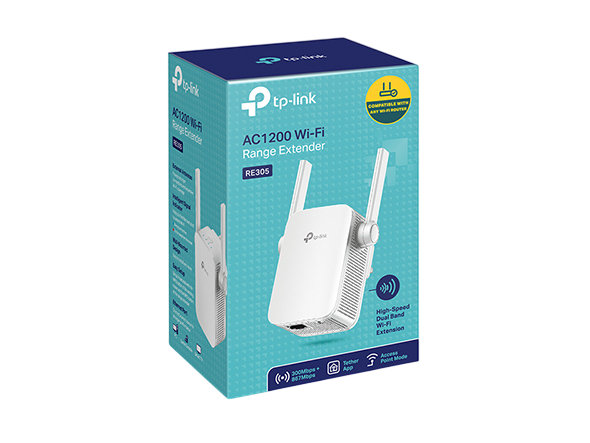 TP‑Link RE305 AC1200 Wi‑Fi Range Extender