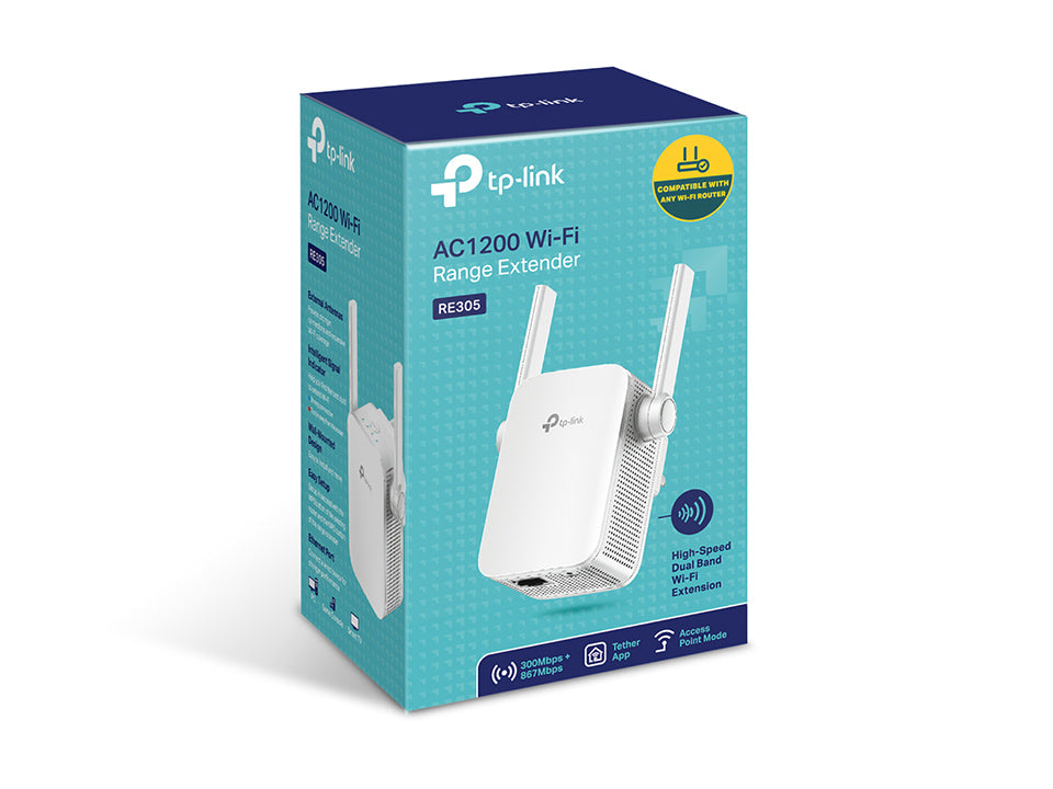 TP‑Link RE305 AC1200 Wi‑Fi Range Extender