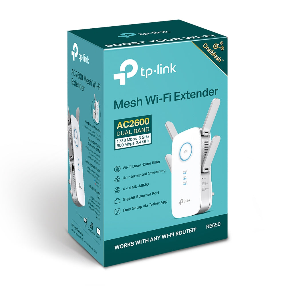 TP-Link RE650 AC2600 Wi-Fi Range Extender