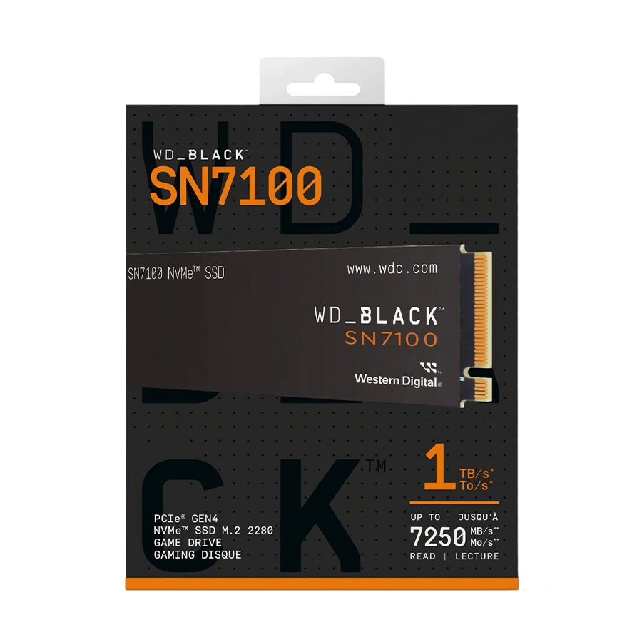 WD Black SN7100 1TB M.2 2280 PCIe Gen4 NVMe SSD