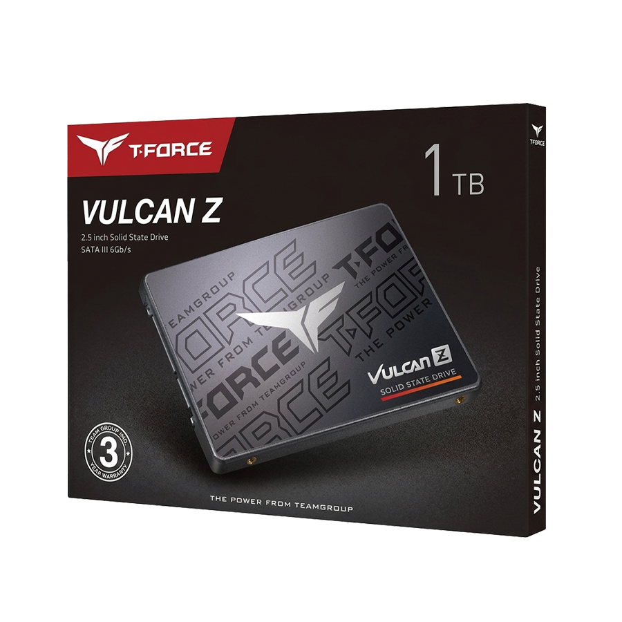 T-FORCE Vulcan Z 1TB 2.5" SATA III SSD – High-Speed Storage for Gaming & PC Upgrades