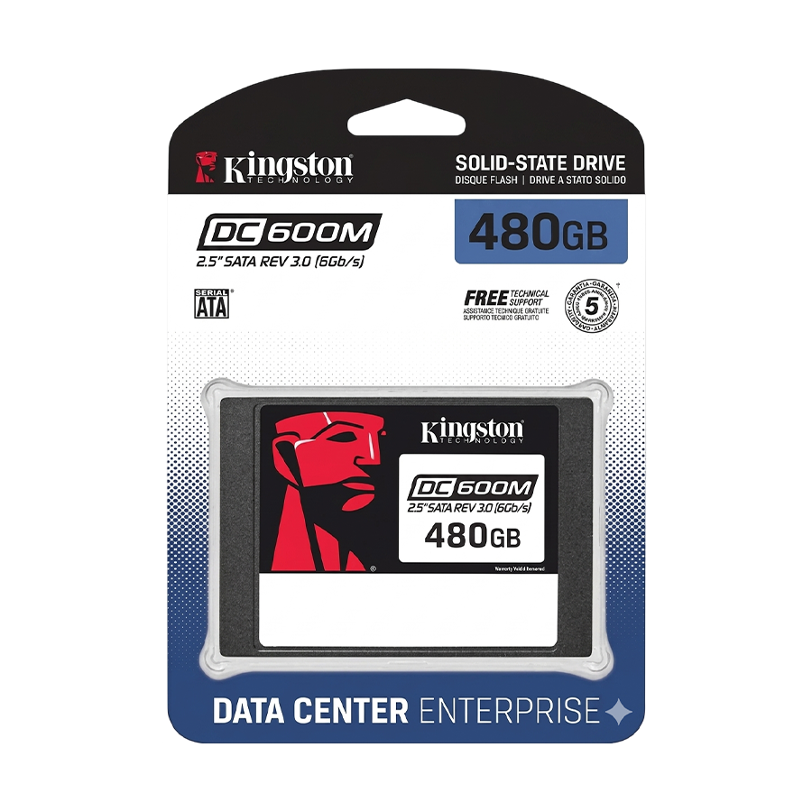 Kingston DC600M 480GB Enterprise SATA SSD 2.5