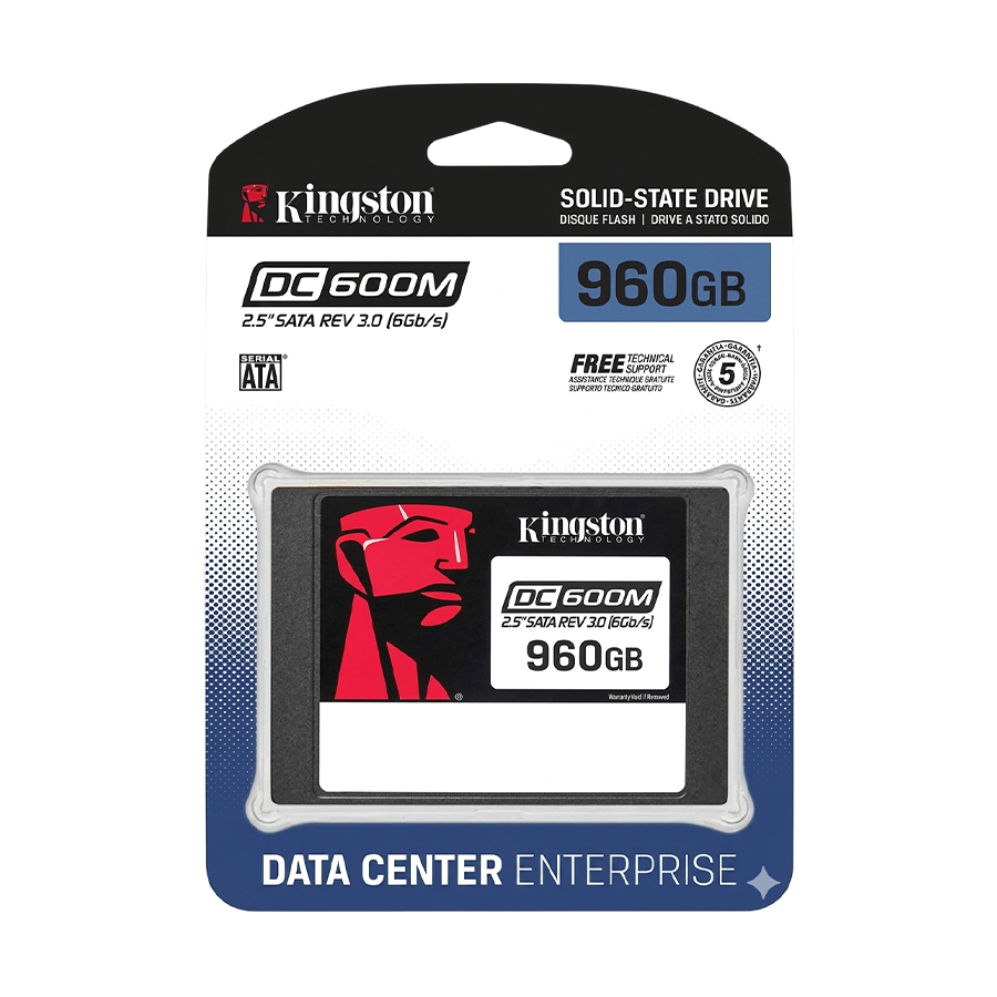 Kingston DC600M 960GB Enterprise SATA SSD 2.5