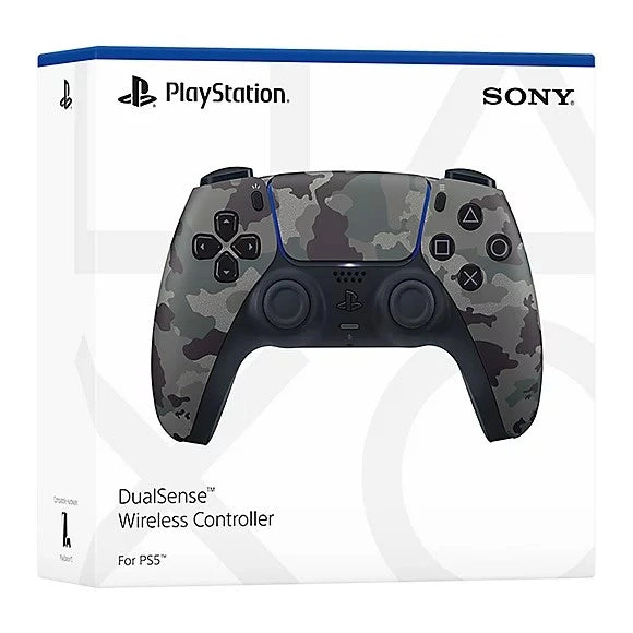 Sony PlayStation 5 DualSense Wireless Controller – Gray Camouflage