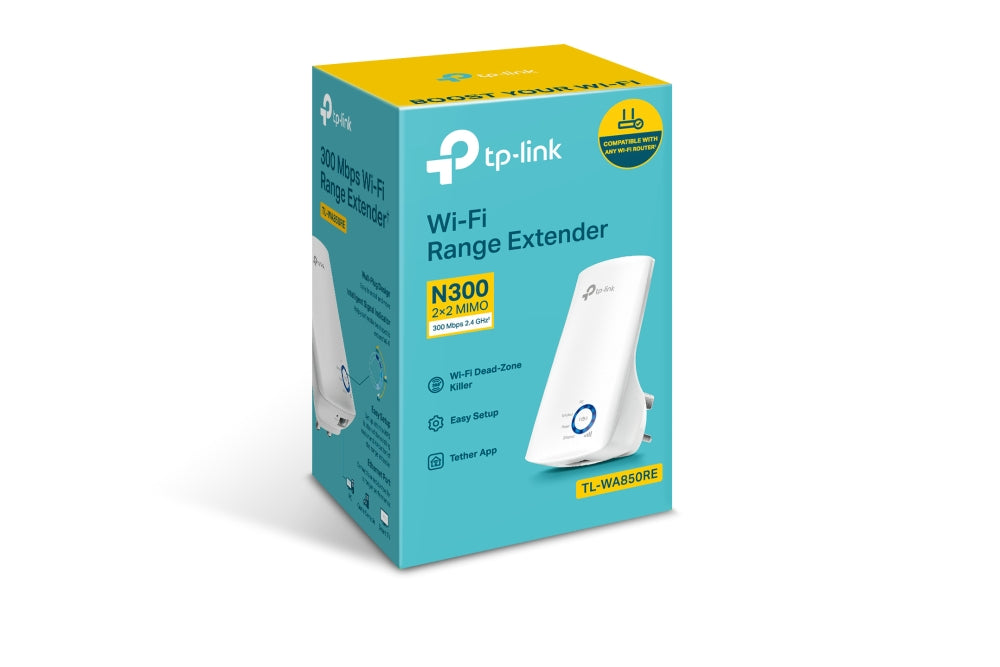 TP‑Link TL‑WA850RE 300Mbps Wi‑Fi Range Extender