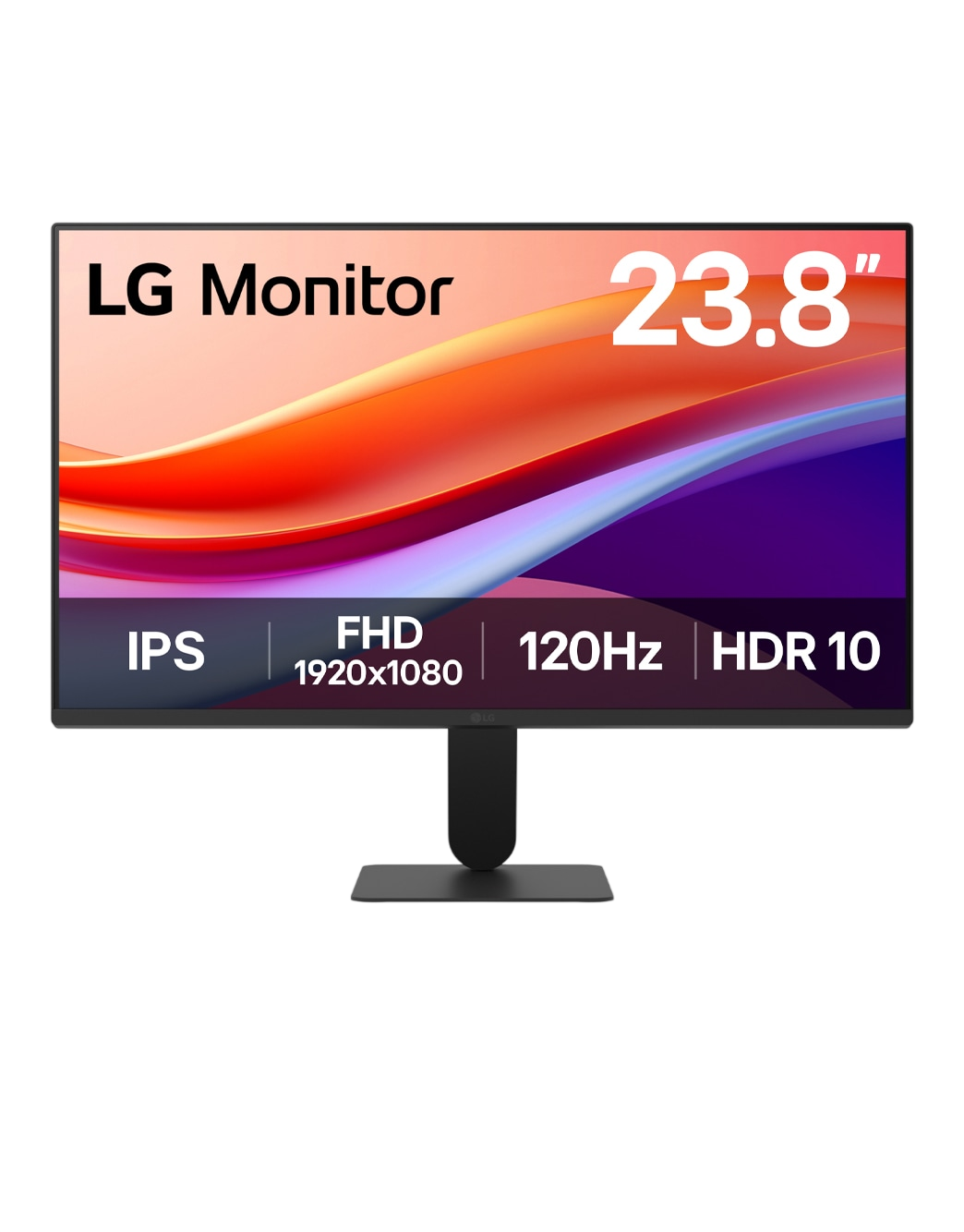 LG 23.8 INCH Full HD IPS Monitor – 120Hz, 1ms MBR, HDR10, sRGB 99% 24U411A-B.AMAQ
