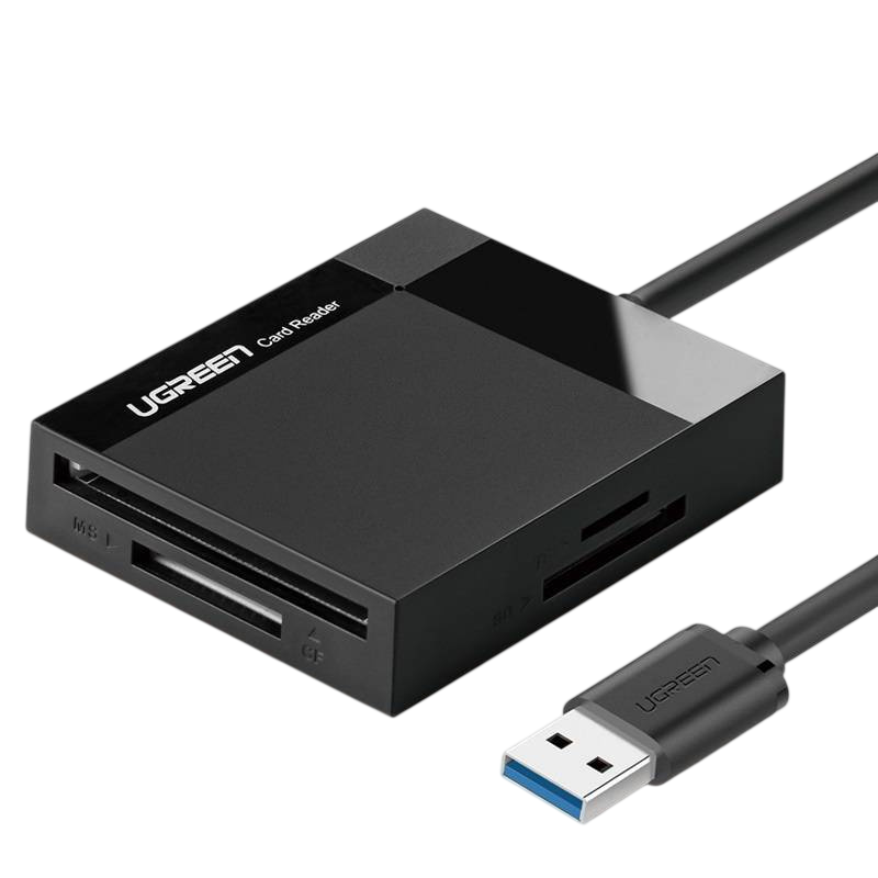 UGREEN 4 IN 1 USB AUSB C CARD READER +USB 3.0 CM81245167