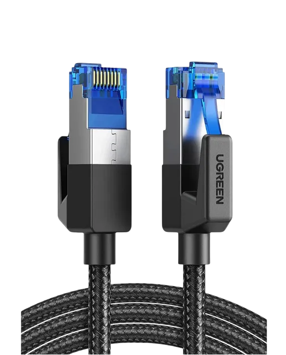 UGREEN Cat8 Shielded Round Braided Ethernet Cable – 5M (NW153 / 80433)
