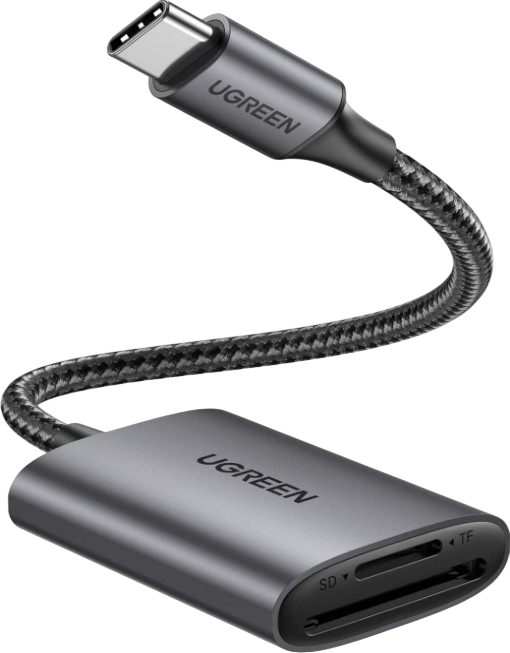 UGREEN USB-C to Memory Card Reader SD/TF – CM401 (80888)