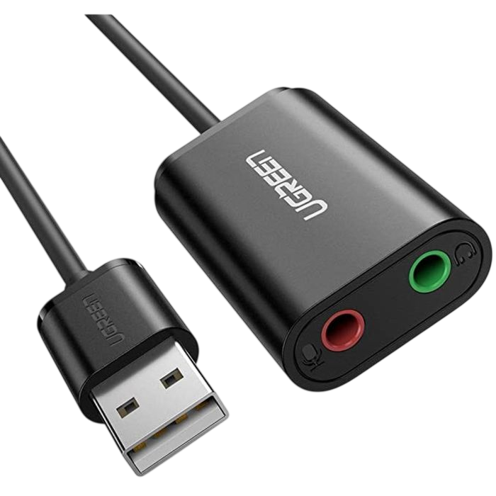 UGREEN USB EXTERNAL STEREO SOUND ADAPTER 15CM CM12940964