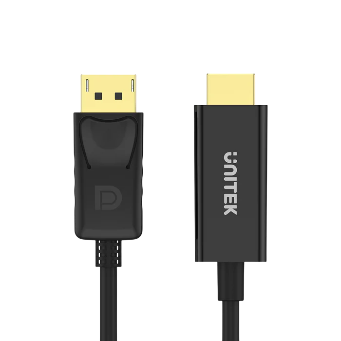 UNITEK DisplayPort to HDMI Cable – 1.8M, DP 1.1a to HDMI 1920×1200 (Y-5118CA)