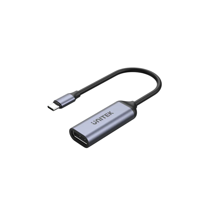 UNITEK USB-C to DisplayPort 1.4 Adapter – 4K@144Hz, HDR, USB4 & Thunderbolt 3/4 Compatible (V1415A)