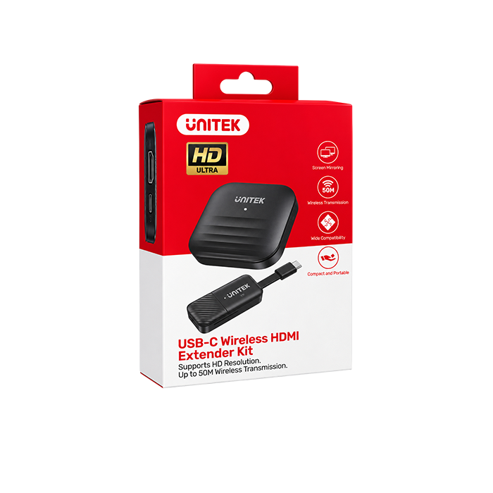 Unitek USB-C Wireless HDMI Extender Kit