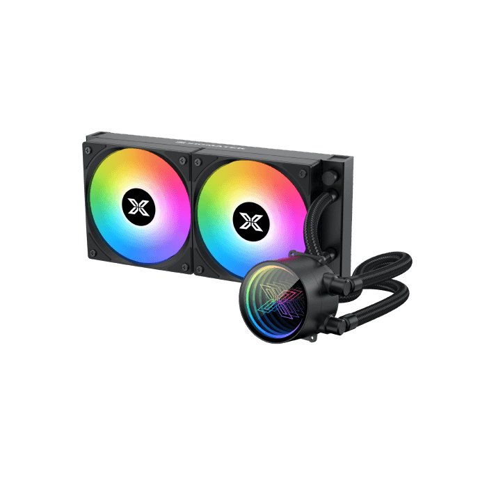 XIGMATEK Fenix II 240 ARGB 240mm CPU Liquid Cooler – Black