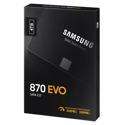 Samsung 870 EVO 4TB SATA 2.5" SSD