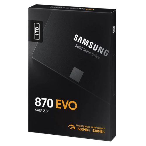Samsung 870 EVO 1TB SATA III 2.5" SSD