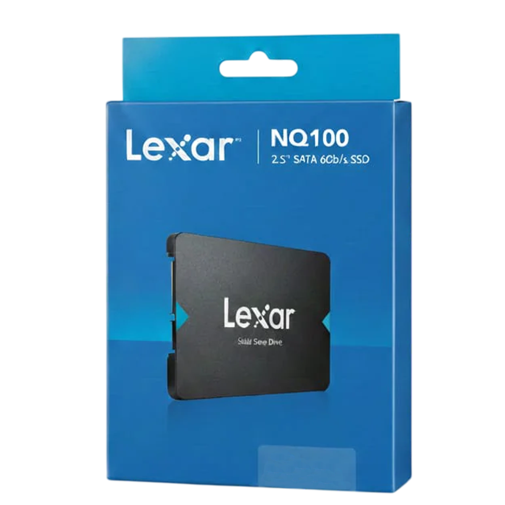 Lexar NQ100 512GB SSD – 2.5” SATA III (6Gb/s) Solid State Drive