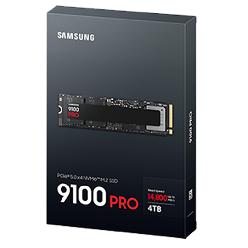 Samsung 9100 PRO PCIe 5.0 NVMe M.2 SSD – 4 TB