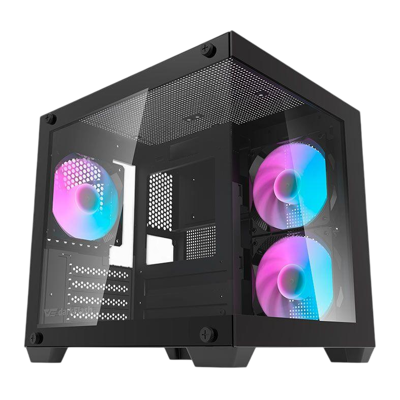 DARKFLASH DURIN D275M ATX Mid‑Tower Gaming PC Case – Black