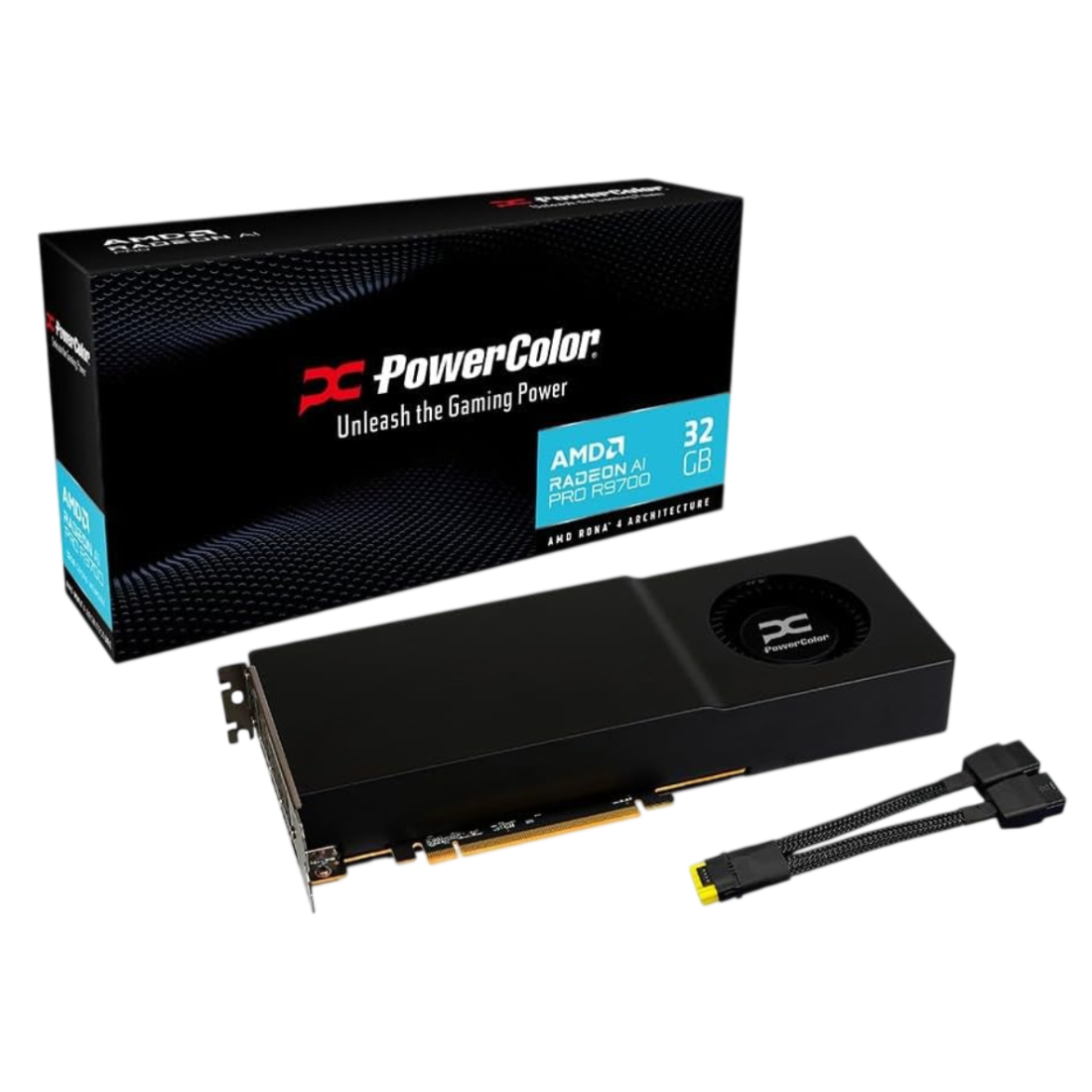 PowerColor Radeon™ AI PRO R9700 32GB GDDR6 Professional Graphics Card
