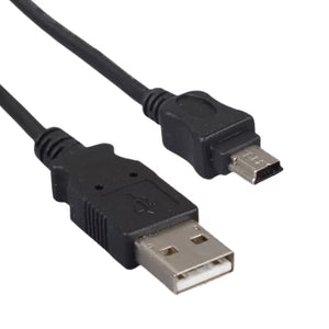 Haysenser USB 2.0 A Male To Mini 5-Pin Cable 3M