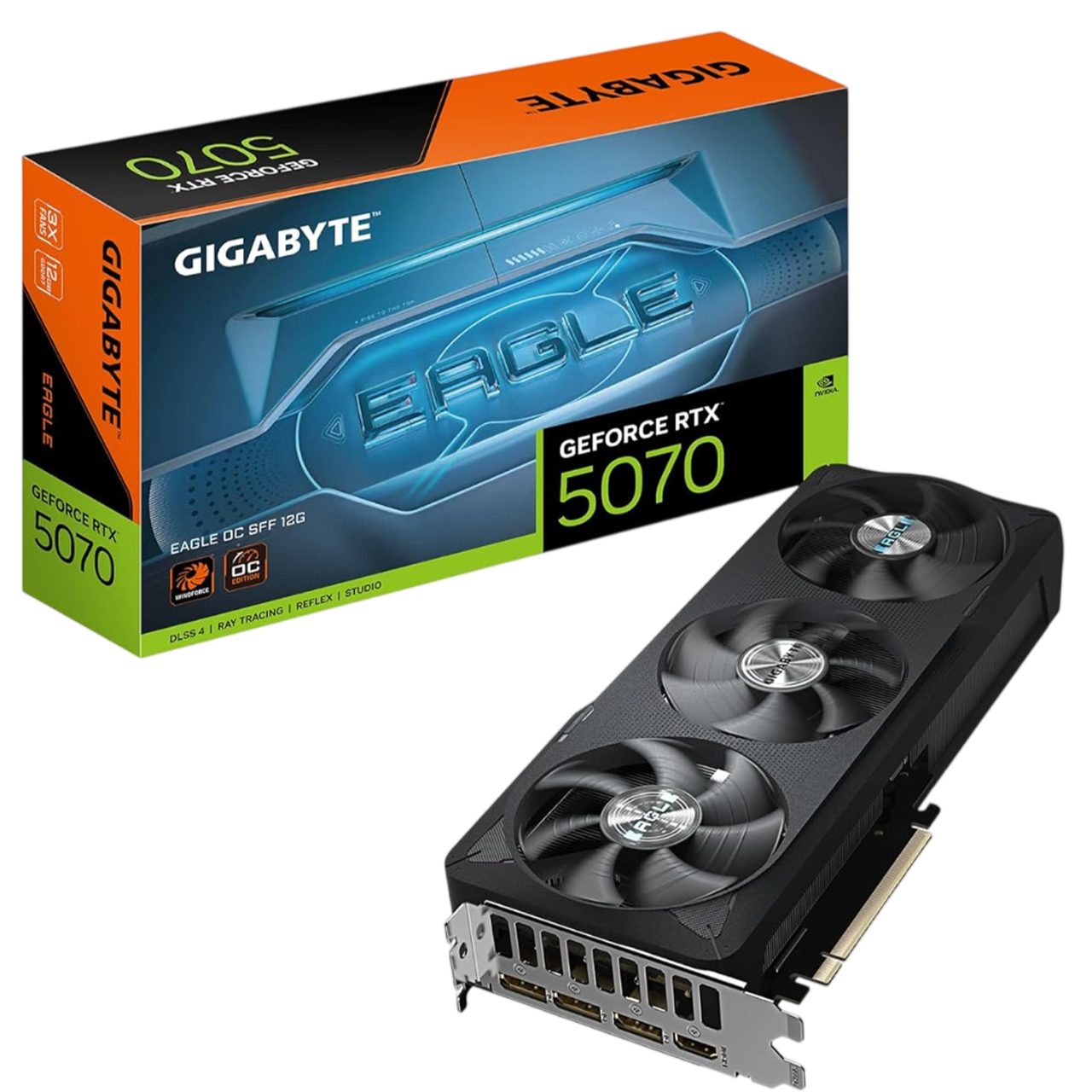 GIGABYTE GeForce RTX™ 5070 Eagle OC 12GB Graphics Card