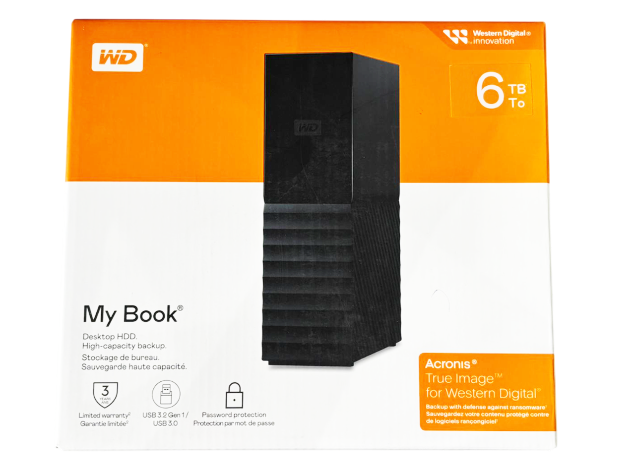WD My Book 6TB Desktop External Hard Drive