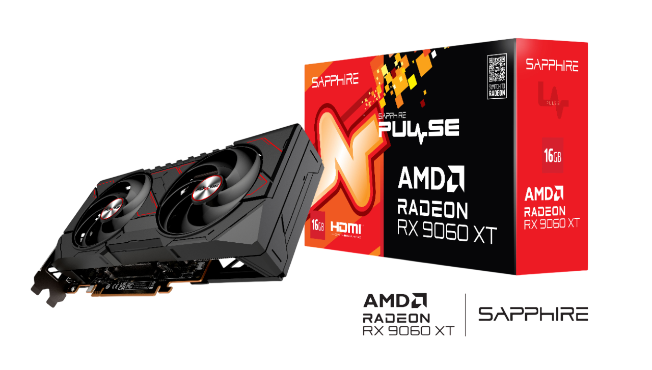 Sapphire Pulse AMD Radeon™ RX 9060 XT 16GB – High-Performance Gaming GPU