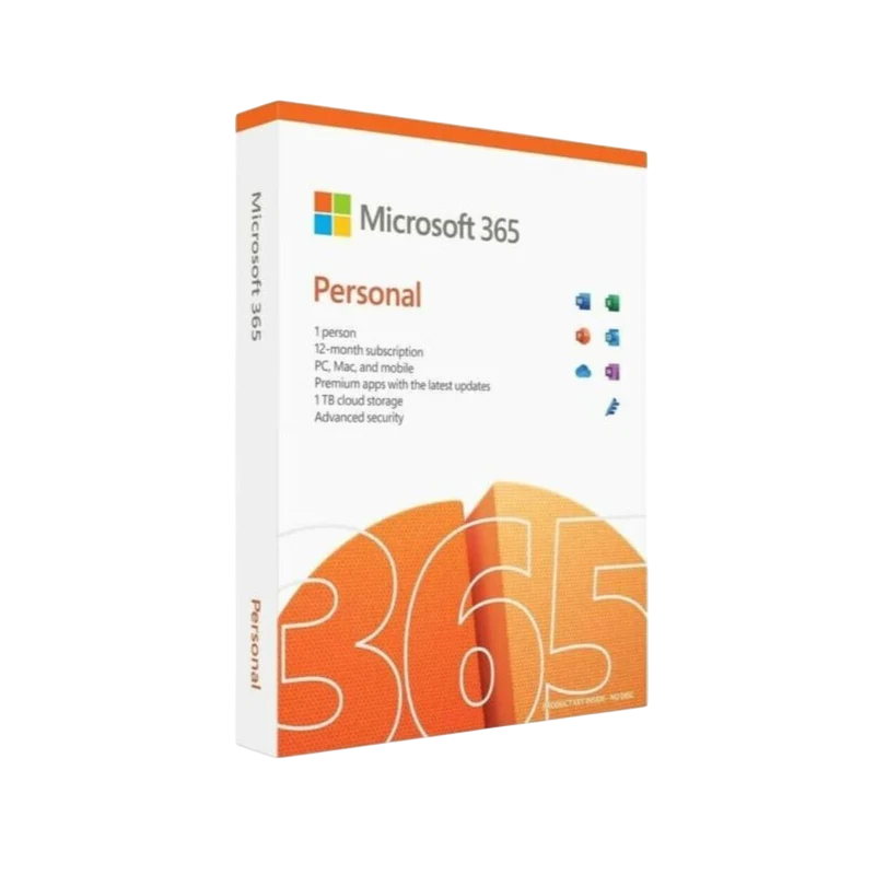 Microsoft Office 365 Personal – 1 User / 1-Year Subscription
