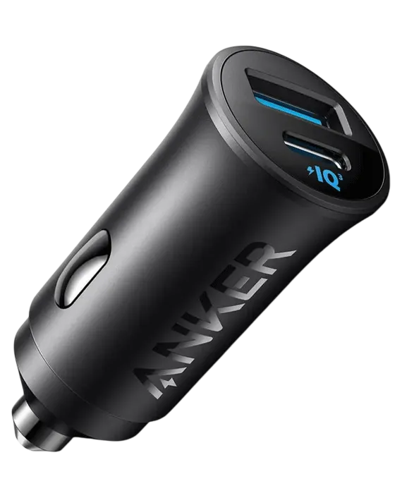 Anker Car Charger 30W – 2-Port Fast Charging