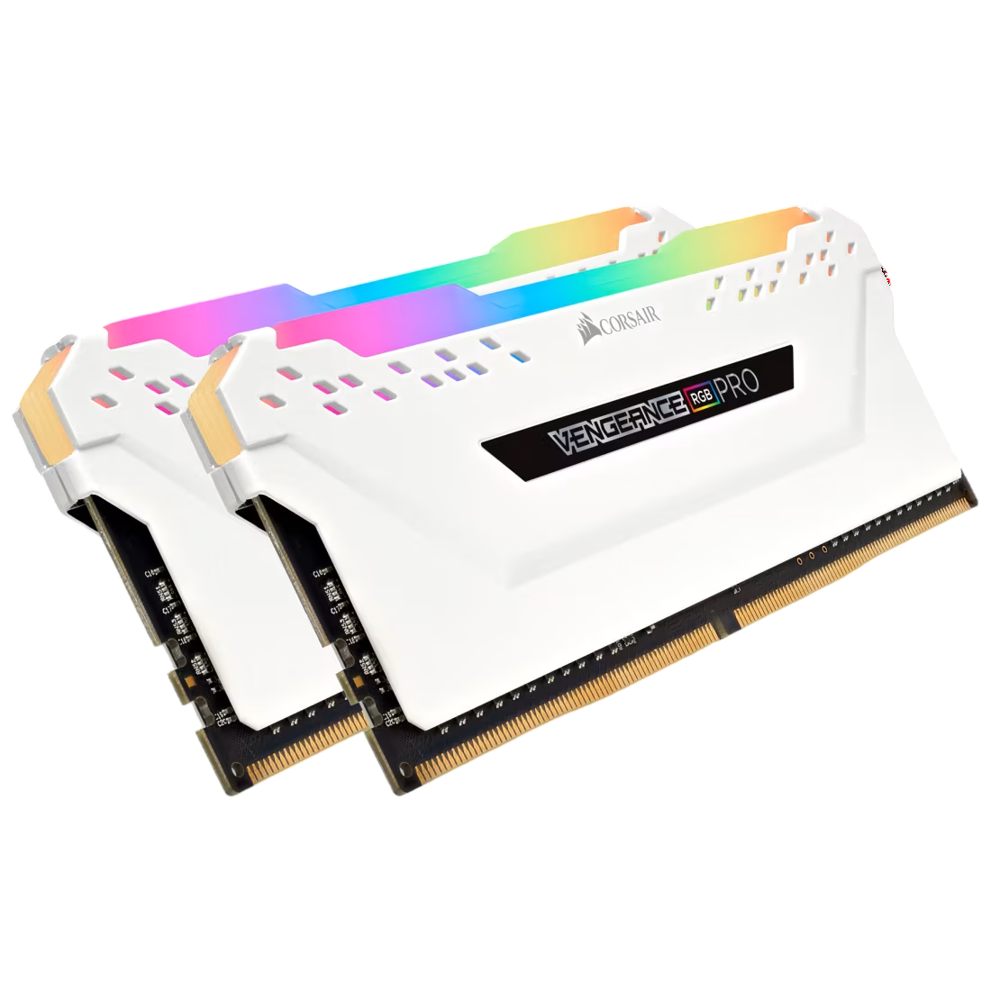 Corsair Vengeance RGB RS 16GB (2×8GB) DDR4 3600MHz CL18 Memory Kit – White