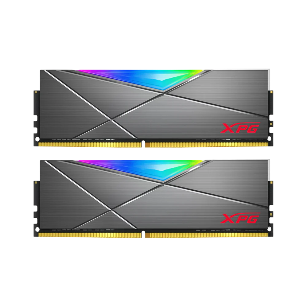 XPG SPECTRIX D50 DDR4 3600MHz 32GB (2×16GB) High-Performance RAM – Black