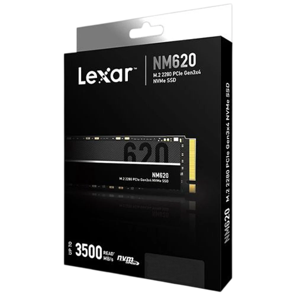 LEXAR NM620 1TB M.2 2280 PCIe Gen 3×4 NVMe SSD