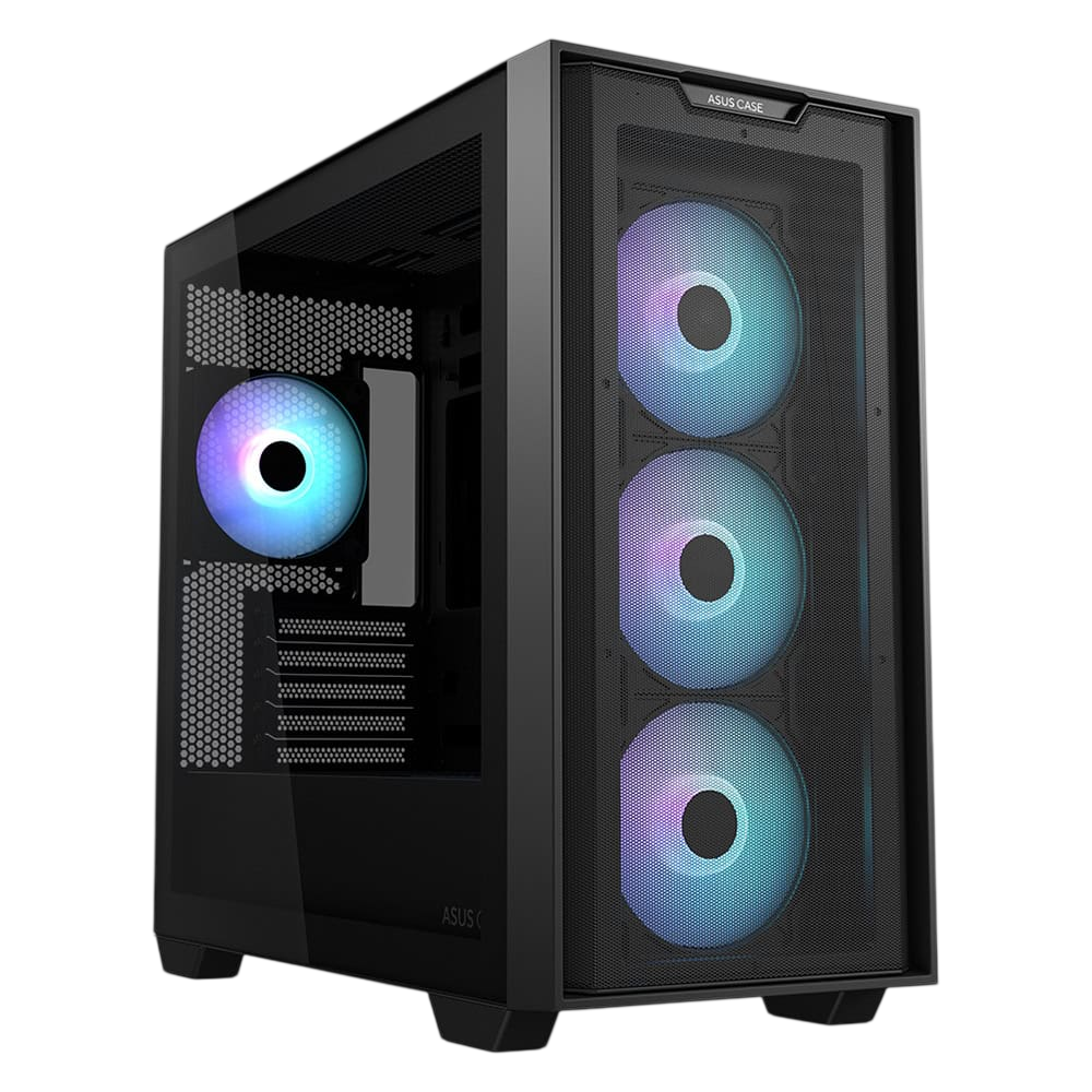 ASUS A21 Plus M-ATX Tower ARGB Gaming PC Case