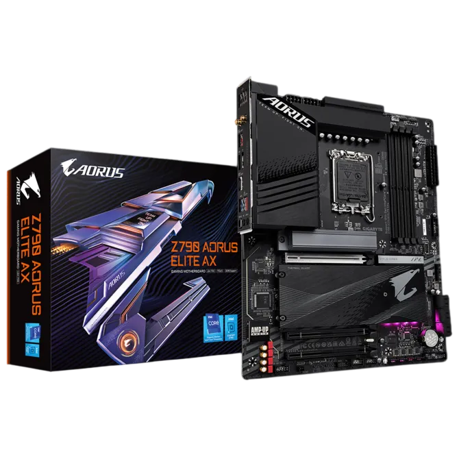 GIGABYTE Z790 AORUS ELITE AX Motherboard – LGA 1700 | DDR5 | Wi-Fi 6E