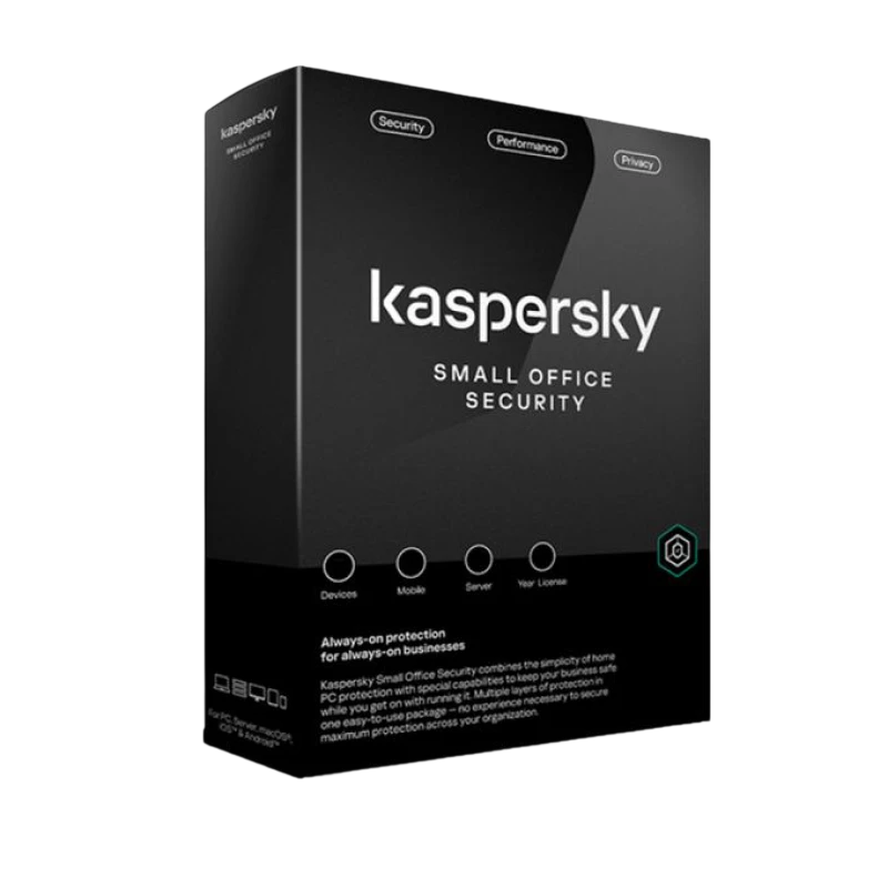 Kaspersky Small Office Security – 5 Devices, 1 Year Subscription