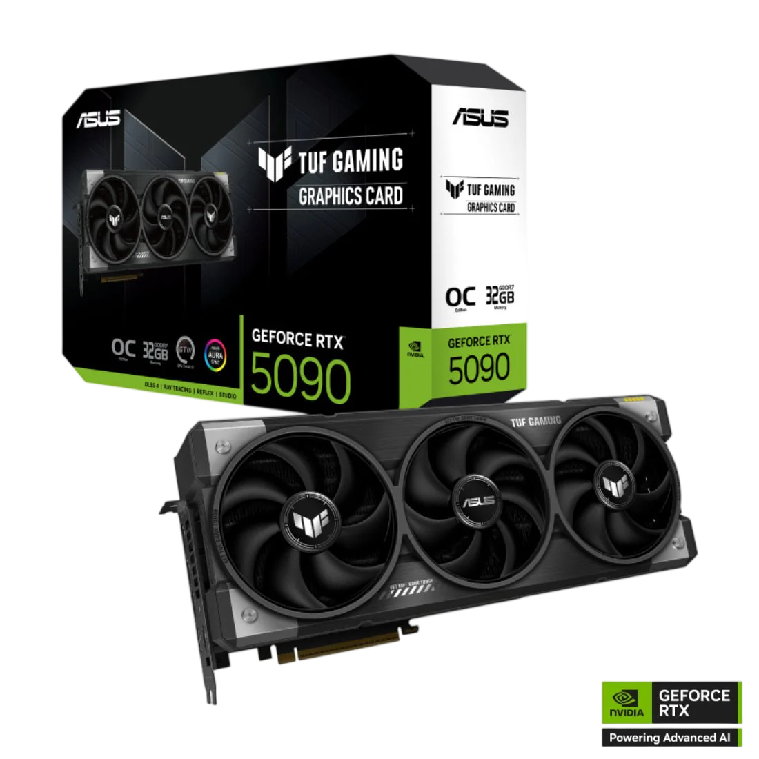 ASUS TUF GeForce RTX 5090 32GB OC Gaming Graphics Card