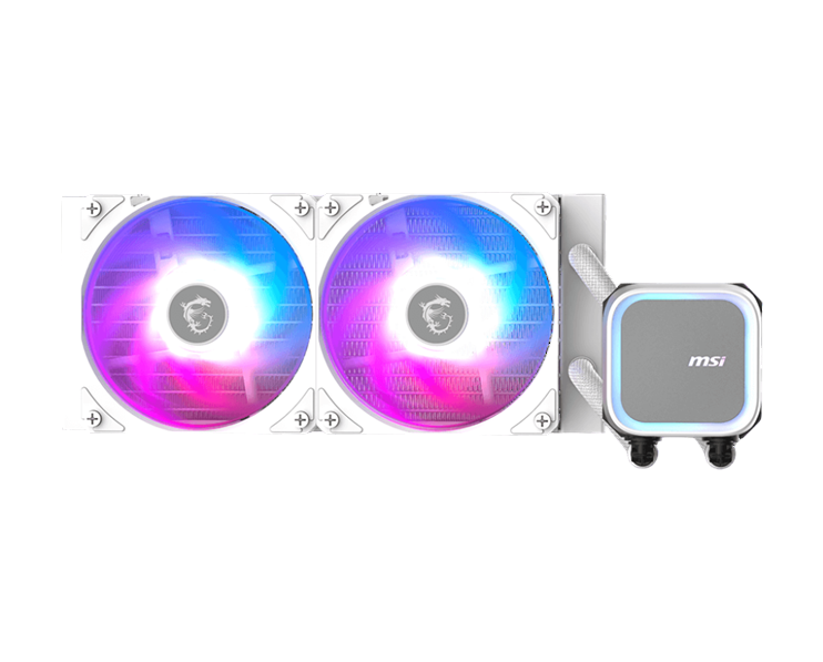 MSI MAG CoreLiquid A13 240 White – 240mm AIO Liquid CPU Cooler