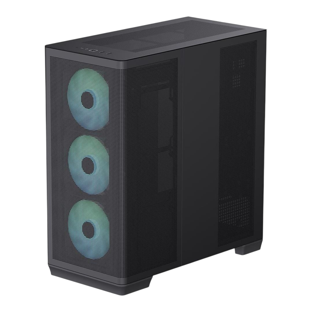 APNX C1-R ATX Mid-Tower Computer Case – Black