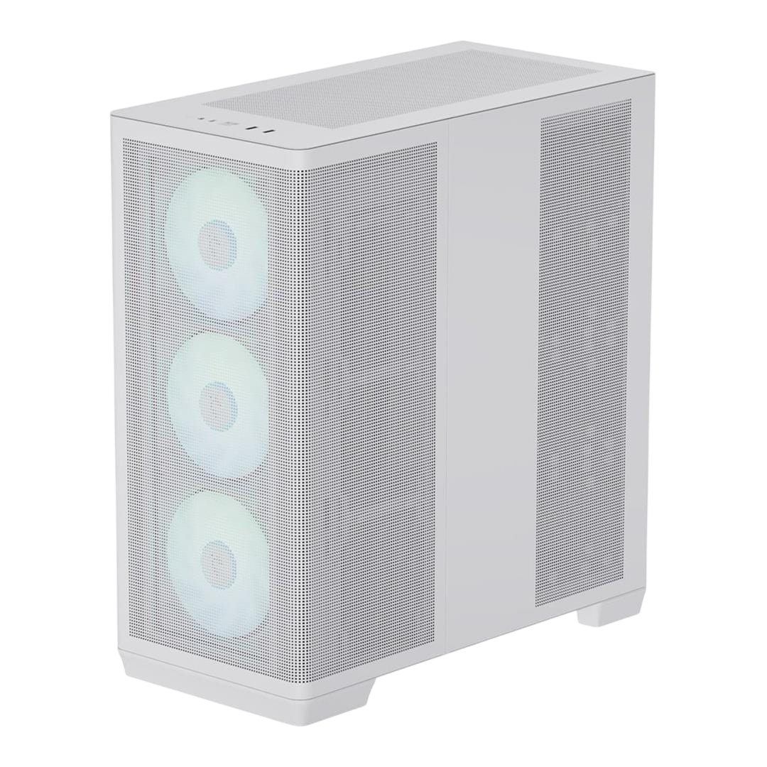 APNX C1-R ATX Mid-Tower Computer Case – White