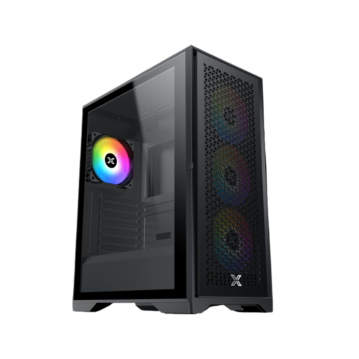 XIGMATEK LUX Black Mid-Tower ATX Gaming Case