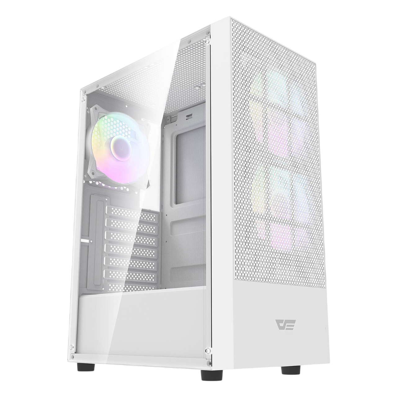 DARKFLASH A290 ATX Mid-Tower Gaming Case – White
