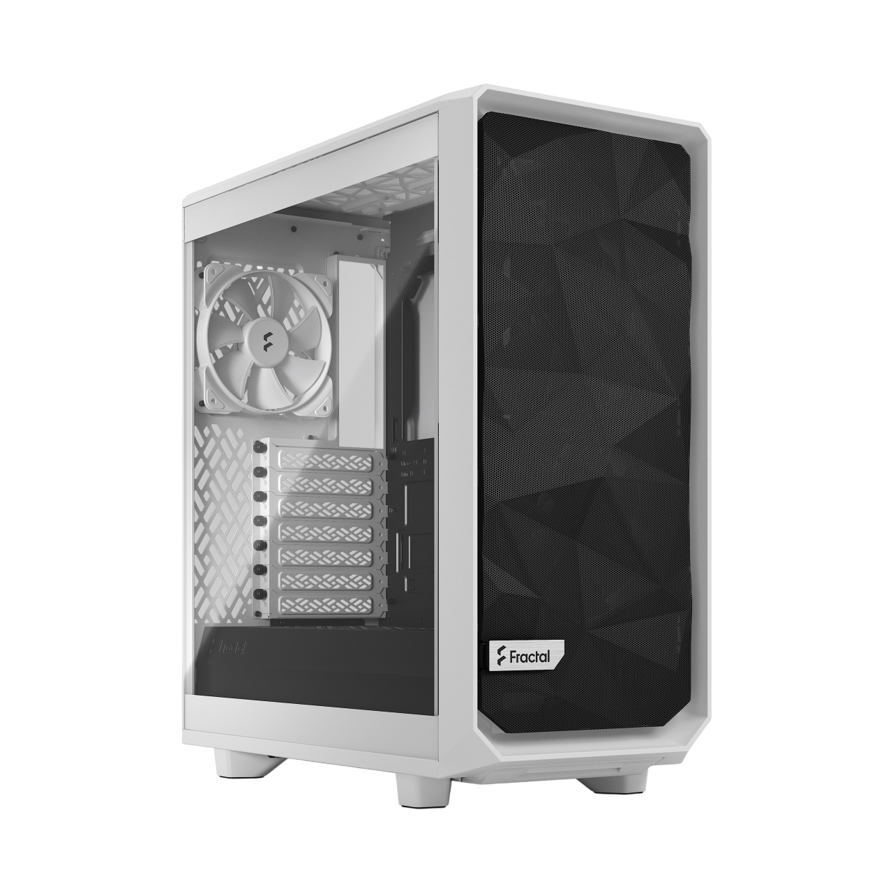 Fractal Meshify 2 Compact White Mid-Tower Case